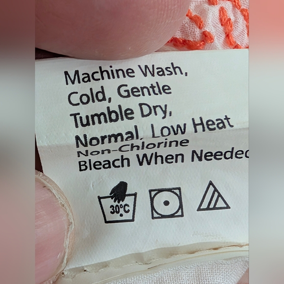 Subtle Luxury Boyfriend Shirt S/M White Cotton Embroidered Tunic Beach Boho - Picture 7 of 10